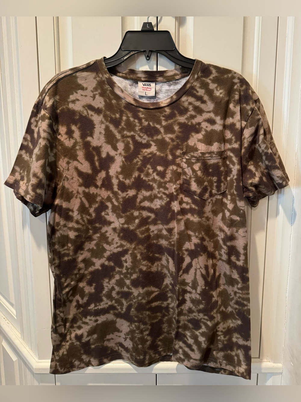 Men’s VANS Camouflage T-Shirt - Size Large